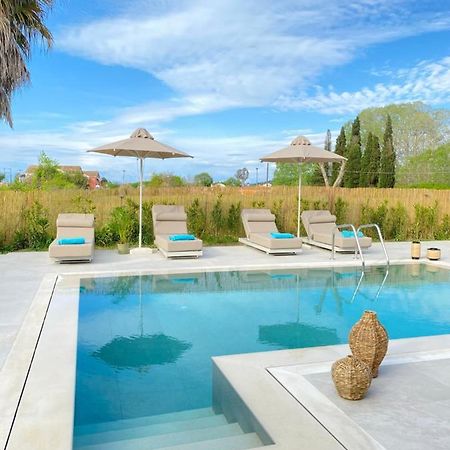 My Corfu Luxury Villa With Private Pool Sidárion Eksteriør billede
