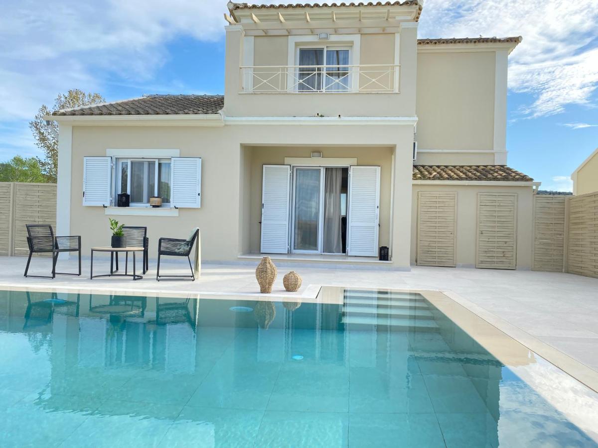 My Corfu Luxury Villa With Private Pool Sidárion Eksteriør billede