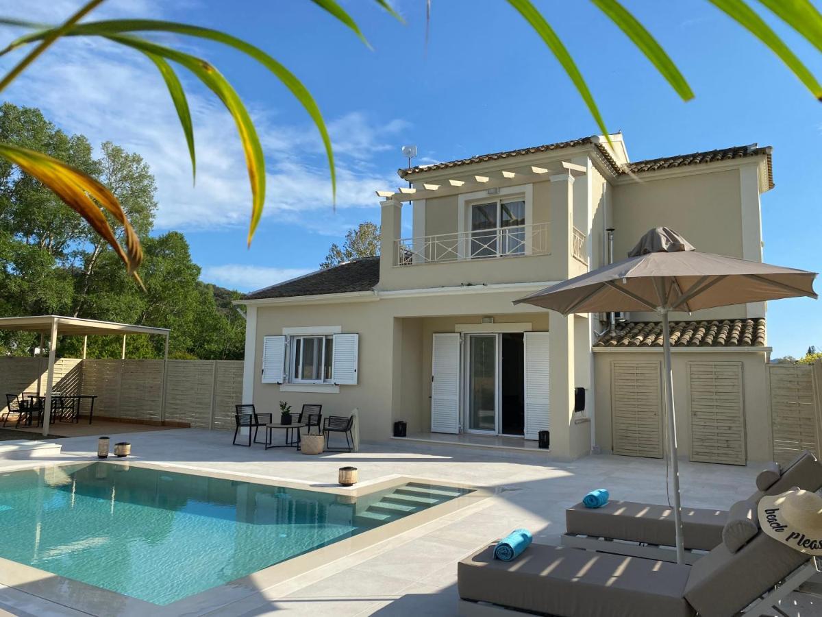 My Corfu Luxury Villa With Private Pool Sidárion Eksteriør billede
