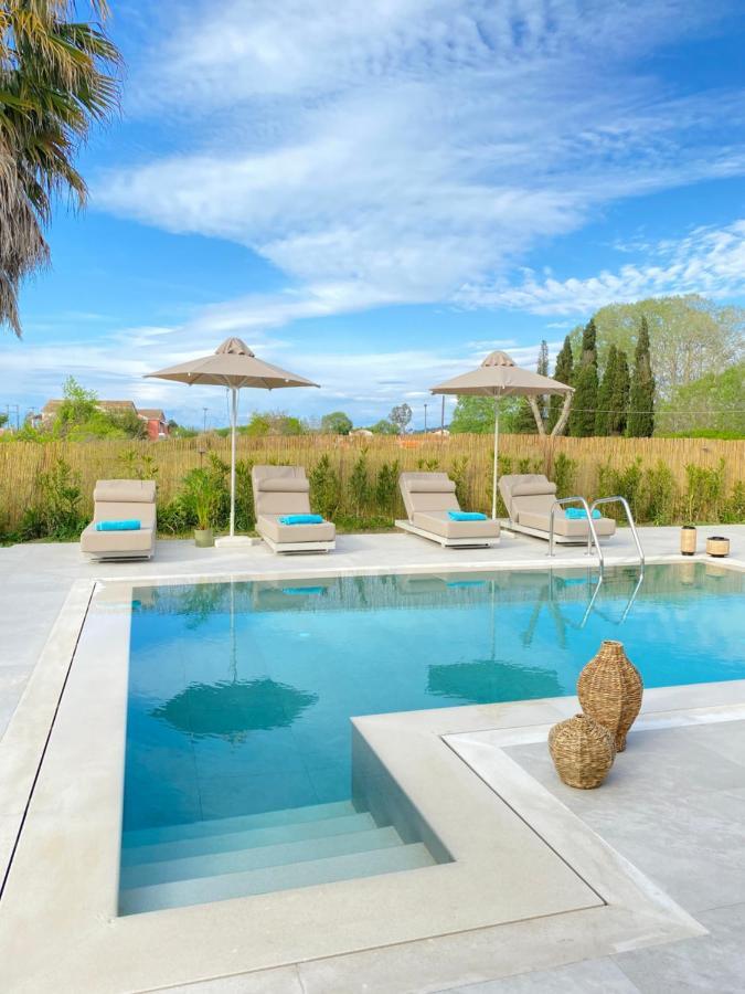 My Corfu Luxury Villa With Private Pool Sidárion Eksteriør billede