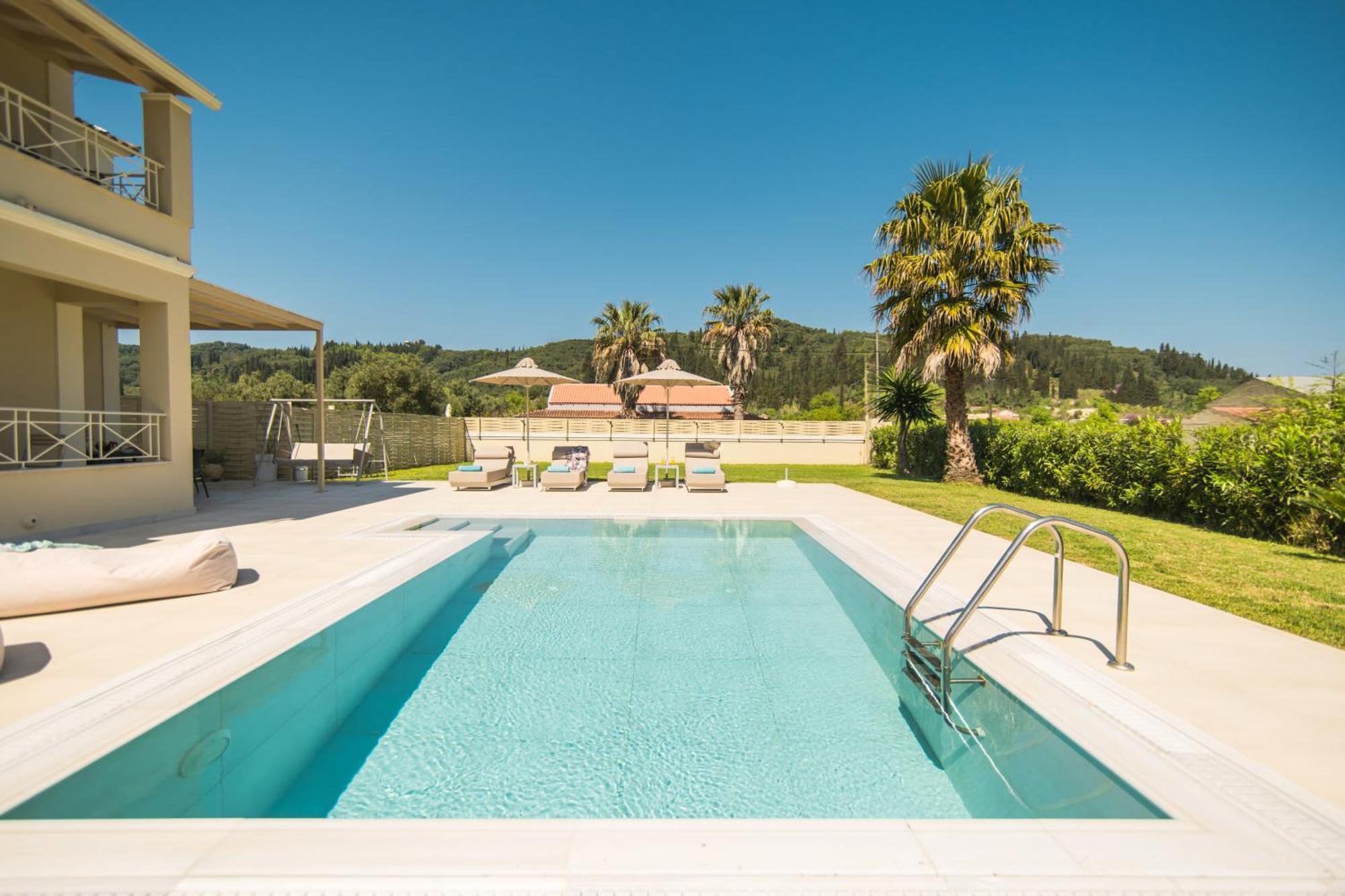 My Corfu Luxury Villa With Private Pool Sidárion Eksteriør billede